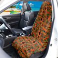 thumbnail image 3 of Uourmeti Geometric Diamond Pattern Car Seat Towel Cover, Universal Terry Cloth Liner Suitable for Cars, Trucks and SUVs, 3 of 7