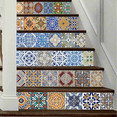thumbnail image 2 of 24X Peel and Stick Tile Backsplash Stair Riser Decals DIY Tile Decals Mexican Traditional Talavera Waterproof, 2 of 3