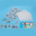 thumbnail image 3 of Ensemble de Film Rétractable Feuille de Plastique Manuelle DIY Color Plomb 2029-192, 3 of 10