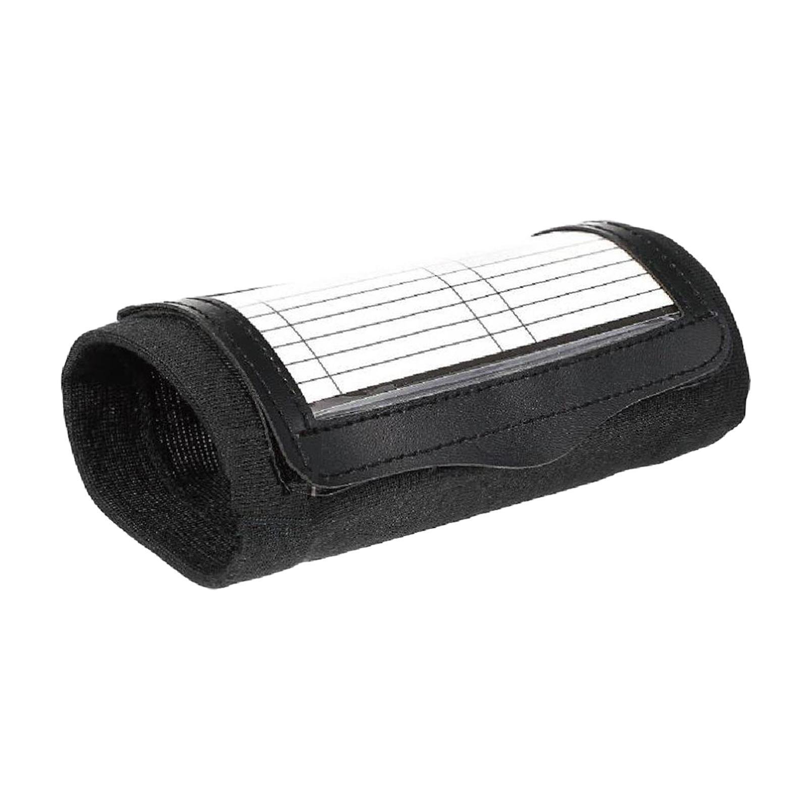 Fzaqwen Playbook Wristband Coaching Board Equipment Men Women Teaching Board Wrist Coach Black