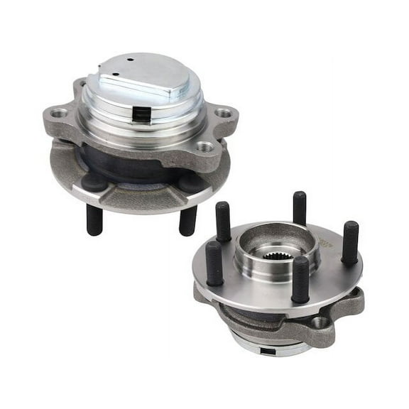 Front Wheel Bearing Hub Assembly Set of 2 - Compatible with 2006 - 2010 INFINITI M35 RWD 2007 2008 2009