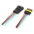 thumbnail image 3 of Car Connector,2 Sets 4/5/6 Pin Car Waterproof Connector Car Electrical Connector Expertly Crafted, 3 of 8
