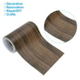 thumbnail image 3 of Uxcell Wood Grain Repair Tape 4.7in x33ft, Self Adhesive Realistic Textured Repair Tape Patch, Walnut, 3 of 7