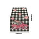 thumbnail image 3 of Camino de mesa para San Valentín, mantel supersuave para catering, bodas, cocinas, fiestas, vacaciones, picnics, decoración del hogar, 13 x 72 pulgadas de largo, romántico, con textura artística de co, 3 of 6