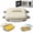 White, variant on Microwave Corn Steamer, Microwave Vegetable Steamer, Microwaves Corn Cooker, Food Grade Portable Steamers with Lid for Vegetables,Corns & Hot Dogs,Kitchen & Dorm Cooking Tool