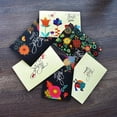 thumbnail image 4 of 24 piezas bonitas invitaciones en blanco, tarjetas de felicitación con sobres, tarjetas de regalo de agradecimiento de flores, tarjeta de cumpleaños de animales para niños, Año Nuevo, 4 of 4