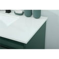 thumbnail image 4 of Elegant Decor Sloane 36" MDF and Steel Single Bathroom Vanity in Green, 4 of 8