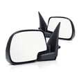 thumbnail image 5 of For Chevy Silverado 1500 Door Mirror 1999 2000 Pair Driver and Passenger Side Chrome Power Non Heated GM1320174, 5 of 9
