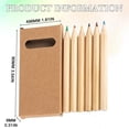 thumbnail image 3 of School Supplies Office Desk Accessories Office Supplies6 Color Short Crayon Set in Box Multi Color Wooden Crayons for ' Drawing, 3 of 8