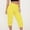 Yellow, variant on Gewsdrf Cargo Pants Women Capri Pants Cargo Trousers Cargo Pants With Pocket Jogging Bottoms Summer Trousers Leisure Trousers Paperbag Work Trousers High Waisted Pants Parachute Pants Yellow M