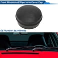 thumbnail image 2 of Tapa del Brazo del Limpiaparabrisas Frontal para Hyundai Santa Fe 2015-2017 Tapa de Tuerca del Brazo del Limpiaparabrisas No.983804H050 Plástico PBT Negro 1 Pc, 2 of 7