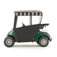 thumbnail image 1 of EZGO RXV Golf Cart PRO-TOURING Sunbrella Track Enclosure - Black, 1 of 2