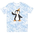 thumbnail image 3 of Inktastic Cute Penguin, Baby Penguin, Penguin with Party Hat T-Shirt, 3 of 5