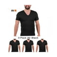 thumbnail image 4 of 3-Pack Insta Slim Big &Tall Compression V-Necks VS0003BT, 4 of 17