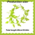 thumbnail image 3 of Fake Flowers Clearance! Miniature Vine 35In Fairy Garden Accessory Diy Wreath Miniature Greenery Dollhouse Garland (Grape Vine), 3 of 6
