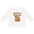 thumbnail image 3 of Inktastic Gingerbread Construction Crew Christmas Boys or Girls Long Sleeve Toddler T-Shirt, 3 of 5