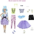 thumbnail image 3 of Barbie Extra Doll & Accessories Set with Mix & Match Pieces for 30+ Looks, 3 of 6