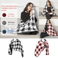 thumbnail image 4 of HAHDAXIA USB Heated Blanket, Portable Cozy Soft Heated Throw, 8 Heating Zones, 3 Count, 4 of 7