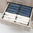 thumbnail image 4 of Jeans Compartment Storage Box Closet Clothes Layered Bag Pants Socks Bras Drawer Organizer Storag Shelf Rack Organizer, 4 of 6