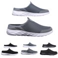 thumbnail image 4 of NOKIO Men's Mesh S𝗅ip On Mules Breathable Casual Backless Shoes with Soft Cushioning Lightweight Comfort Sandals Summer Walking Slippers for Daliy Work, 4 of 8
