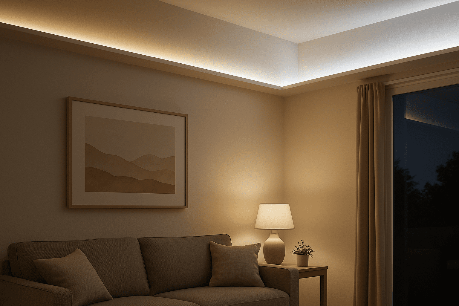 YI LIGHTING LED 16.4FT Tunable White LED Tape Light Kit with Remote 2700K-6500K