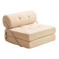thumbnail image 3 of Sofá Cama Plegable, Sofá Cama Para Apartamento, Dormitorio, Sala De Estar, Muebles De Terciopelo Caqui, 3 of 8