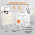 thumbnail image 4 of XJ75 Pocket LED Video Light 3 Color Temperatures Live Streaming VLOG Video Conferencing Fill Light, 4 of 5