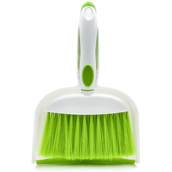 Jinsinto Mini Broom and Dustpan Set Small Dustpan and Brush Set Whisk Broom and Dustpan Set Small Broom and Dustpan Set for Desk, Home, Small Dustpan and Brush Set Random Color