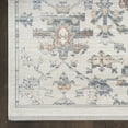 thumbnail image 4 of Nourison Timeless Classics Medallion Ivory Grey 2'2" x 8' Area Rug (2x8), 4 of 7