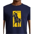 thumbnail image 3 of Ralph Lauren Classic Fit Big Pony Logo Cotton Jersey T-Shirt, Cruise Navy, 3 of 4