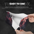 thumbnail image 5 of Lsque Giant Monster Over City Printed Long Tissue Box Cover Holder, Facial Paper Organizer Dispenser,Triangle with Bottom Belt, PVC Leather Decorative Organizer, 5 of 9