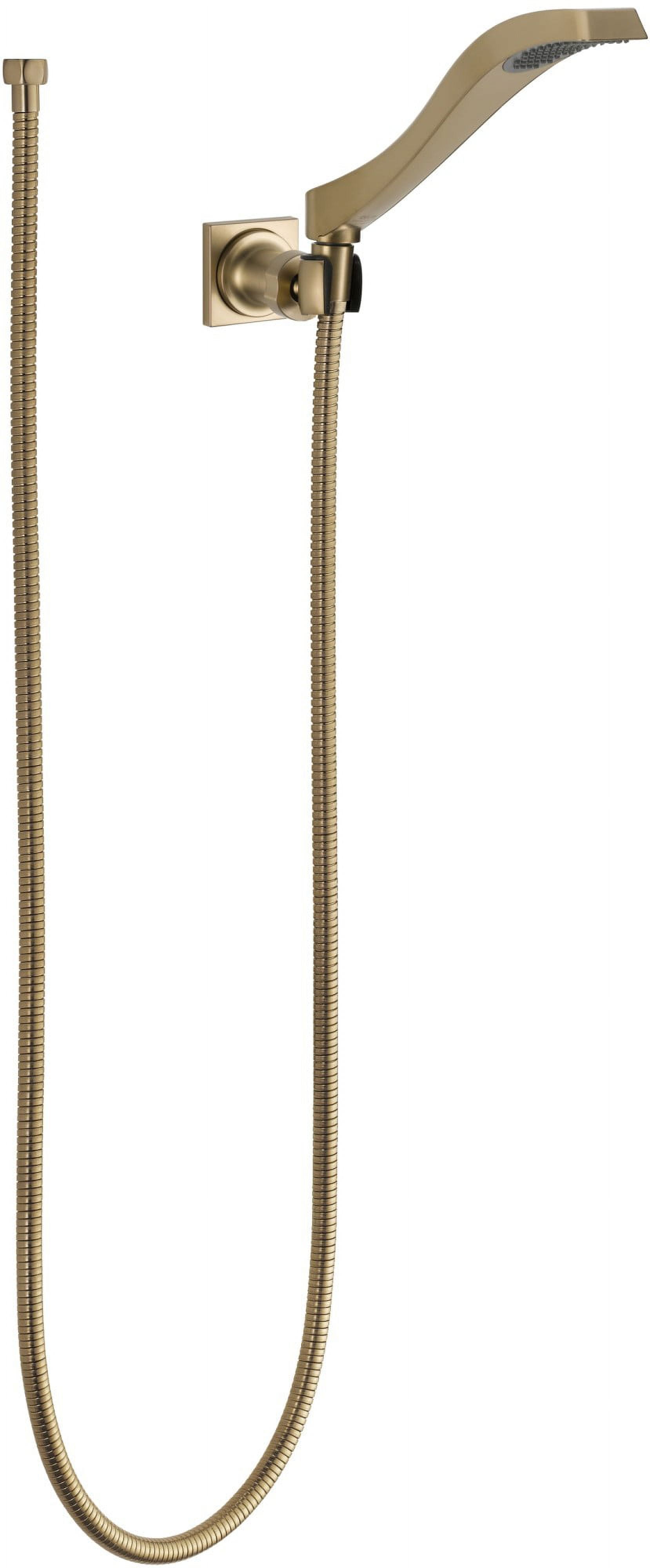 Delta Dryden Premium Single-Setting Adjustable Wall Mount Hand Shower, Polished Nickel