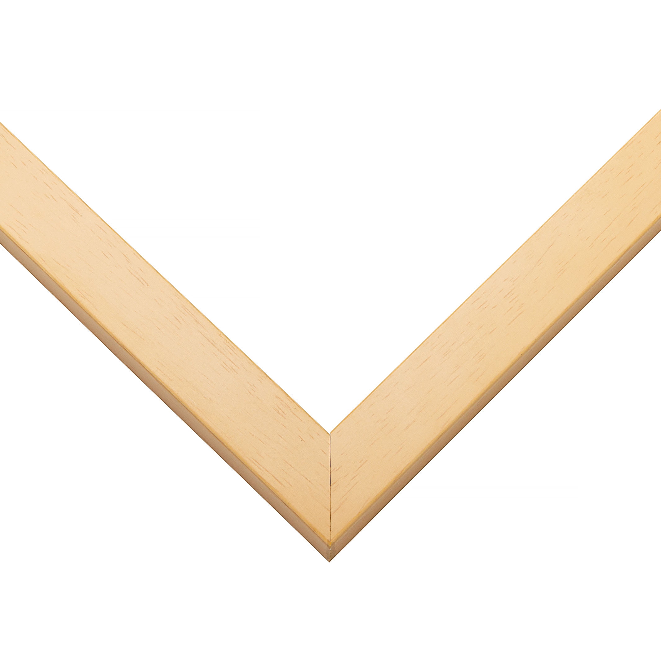 18x24 Natural Wood Picture Frame - UV Acrylic, Foam Board Backing, Hanging Hardware