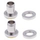 thumbnail image 3 of 2 piezas de material acero inoxidable para túneles de oído, tapones para camillas, joyería para el cuerpo del oído de carne , 6 mm, 6 mm Hugo Ear Tunnel Plug, 3 of 10