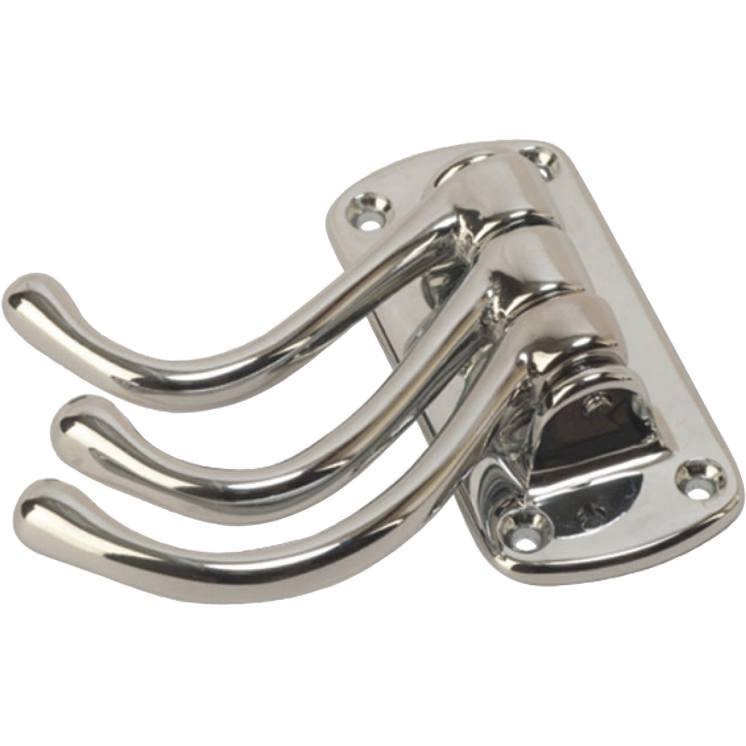 SeaDog Folding Coat Hook Chrome Plated Brass 8 FH Fastener Walmart
