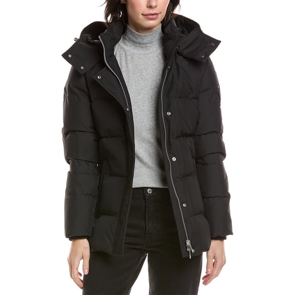 Moose Knuckles womens  Cloud 3Q Parka, XL, Black