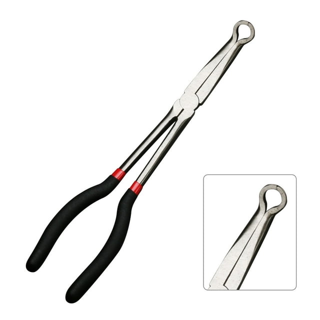 Clearance Sale! Gspmoly Extended Pointed Nose Pliers Extended Handle Pliers Automotive Plug Disassembly Pliers Clearance Sale