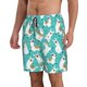 thumbnail image 2 of Balery Cartoon Llamas Traje de Baño Estilo Hawaiano para Hombre, Shorts de Secado Rápido con Bolsillos-Medium, 2 of 6