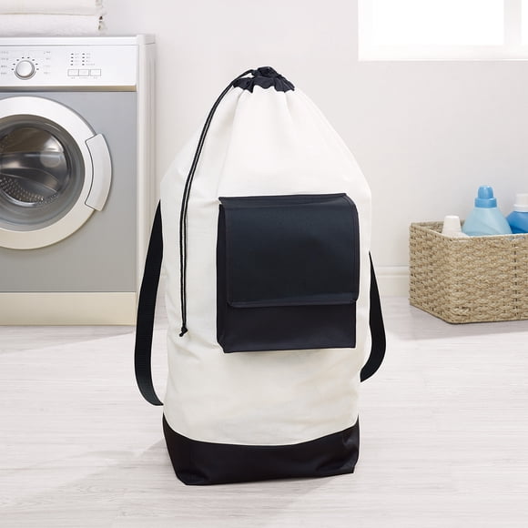 Mainstays Sac à dos pour la lessive en toile