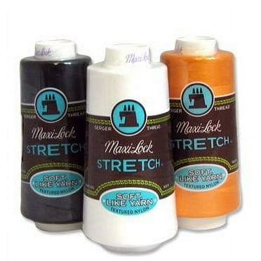 Maxi-Lock Stretch Thread 2,000 yds - #32365 Khaki