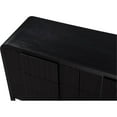 thumbnail image 6 of Maklaine Contemporary Soft Rich Black Finish Oak Veneer Dresser, 6 of 12