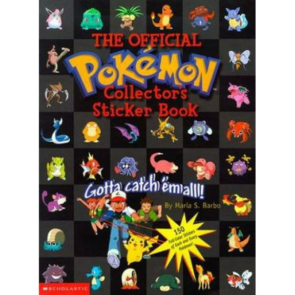 Pre-Owned Pokemon: The Official Collector's Sticker Book (Paperback) 0439106591 9780439106597