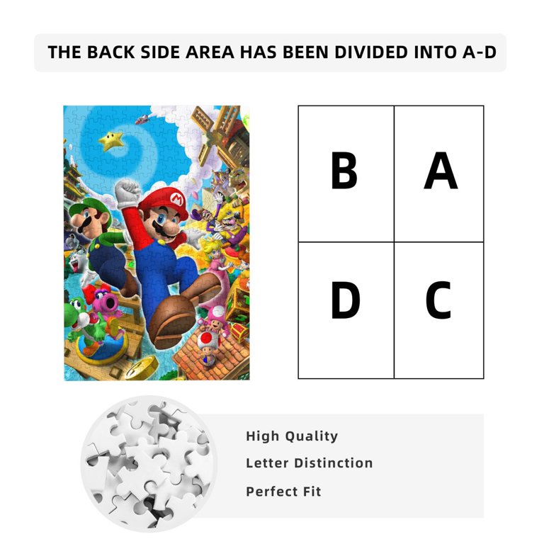 300 Piece Puzzle For Adults - Mario Jigsaw Puzzle For Kids Boys Girls - Walmart.com 300-piece-puzzle-for-adults-mario-jigsaw-puzzle-for-kids-boys-girls-walmart-com