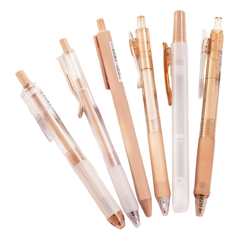 Retractable Japanese Gel Pen Press Type Pens Student School