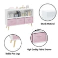 thumbnail image 3 of Bookshelf with Fabric Drawers, SHINPT Toy Storage Organizer, Kids Bookcase with Collapsible Fabric Drawers, Toddler Bookshelf for Gift, KIds Toy Storage for Children Room, Playroom, Nursery, Bedroom, 3 of 8