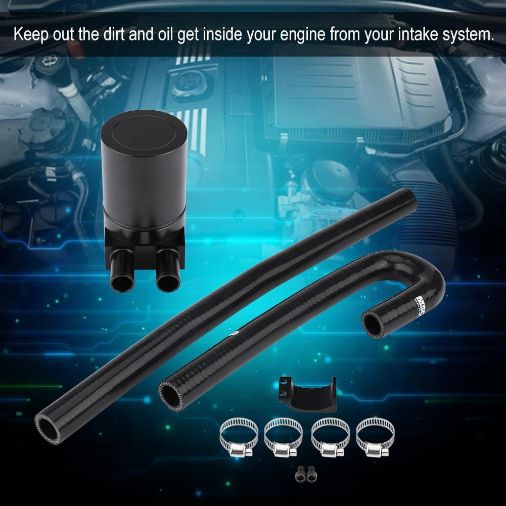 Buy DOACT Oil Catch Tank,Oil Reservoir Catch Can Breather Tank Kit for
