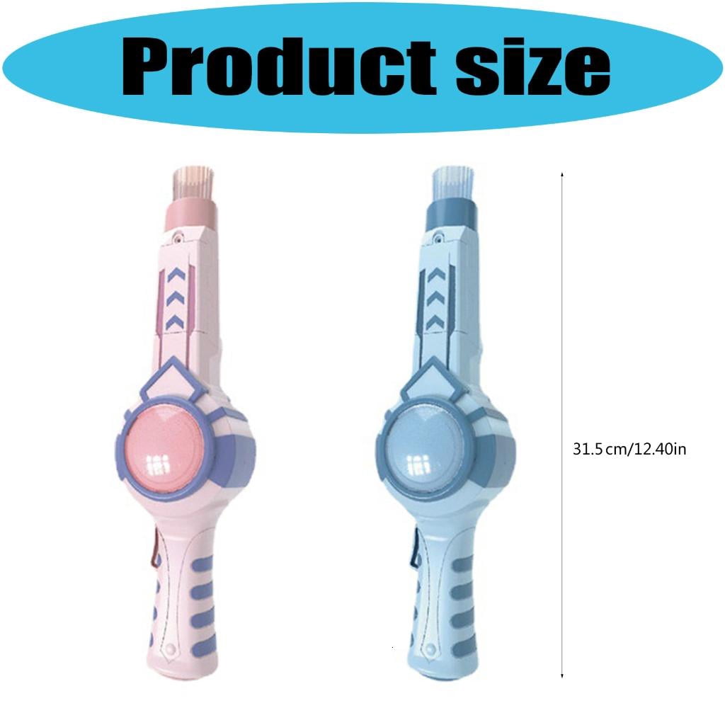 Fog Bubble Machine Rechargeable Automatic Electric Bubble Wand Producing Accessory Set for