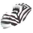 thumbnail image 2 of Zebra Stripes Wine Glass Vellum Lampshade David Tutera Wedding & Party Decoration - Pack of 8, 2 of 4