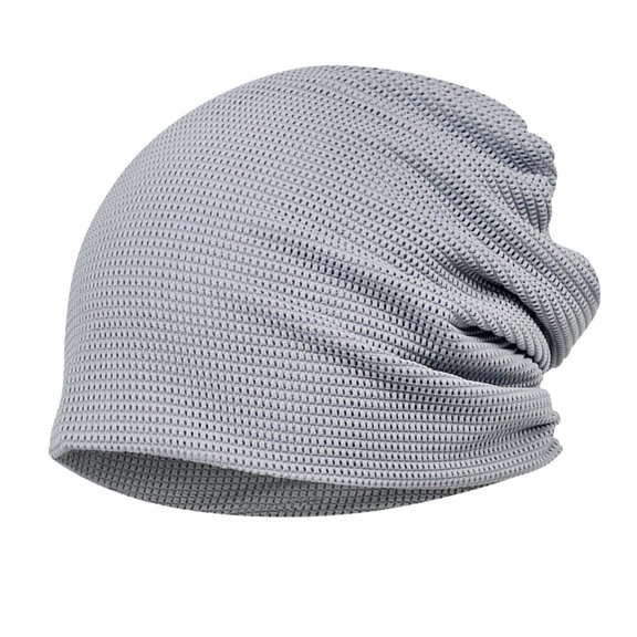 LABSERRON Grey Spandex Hat for Women Breathable Mesh Design 1Pc