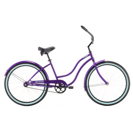 Schwinn Signature Women's Largo 1 Cruiser Bike Purple